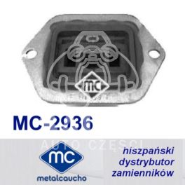 poduszka belki tył Citroen BERLINGO/ Peugeot PARTNER - zamiennik hiszpański Metalcaucho