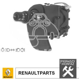 przełącznik świateł Renault CLIO III/ Modus +/- halogeny p/mg (OEM Renault)