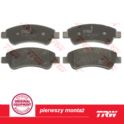 klocki hamulcowe Citroen, Peugeot 2000- BOSCH (51,0mm) sc (producent niemiecki TRW)