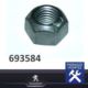 nakrętka M7x1,00-11 samohamowna (oryginał Peugeot)