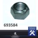 nakrętka M7x1,00-11 samohamowna (oryginał Peugeot)