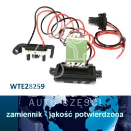 regulator wentylatora nagrzewnicy - moduł Renault TWINGO II rezystor - nowy w zamienniku