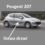 listwa drzwi Peugeot 207 lewe 3 drzwiowe - czarna (oryginał Peugeot)