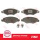klocki hamulcowe Peugeot 206 po 11.2000r system BOSCH (producent niemiecki TRW)