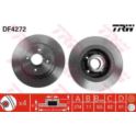 tarcza hamulcowa Renault 274x10,9x62,3x82,2 tył 4-śr (oryginał TRW)