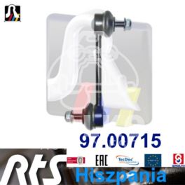 łącznik stabilizatora Citroen C6/ Peugeot 407 tył L/P - zamiennik hiszpański RTS