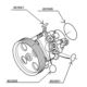 oring pompy LHM Citroen XANTIA 44,2x3 (oryginał Citroen)