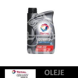 olej silnikowy 5W30 syntetyk (1L) Quartz INEO ECS - francuski oryginał Total