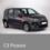 listwa szyby bocznej stałej Citroen C3 Picasso strona lewa - nowy oryginał Peugeot