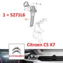 siłownik zawieszenia Citroen C5 X7 prawy przód (oryginał z sieci Citroen)