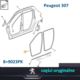 uszczelka drzwi Peugeot 307 progowa prawa (oryginał Peugeot)