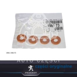 podkładka wtryskiwacza DIESEL PSA 1,6HDi kpl 2,4mm (oryginał z sieci Peugeot)
