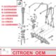 śruba wtryskiwacza Citroen, Peugeot 1,6HDi - szpilka - oryginał PSA
