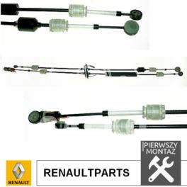 linka zmiany biegów MASTER II PF6 3,0dCi zestaw 2 linek (OEM Renault)