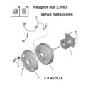 przewód wakumpompy Citroen C5 X7/P407 OPR11193- (oryginał Peugeot)