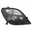 reflektor SCENIC I prawy H7+H1/ele/czarny DEPO