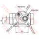 cylinderek hamulcowy Renault 19 -91 lewy CRCI BDX 20,64 (TRW)