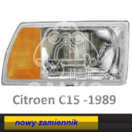 reflektor Citroen C15/ VISA -1988 H4 Prawy - nowy w zamienniku