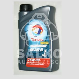 olej przekładniowy 75W80 (1L) TRANSMISSION GEAR8 - francuski oryginał Total